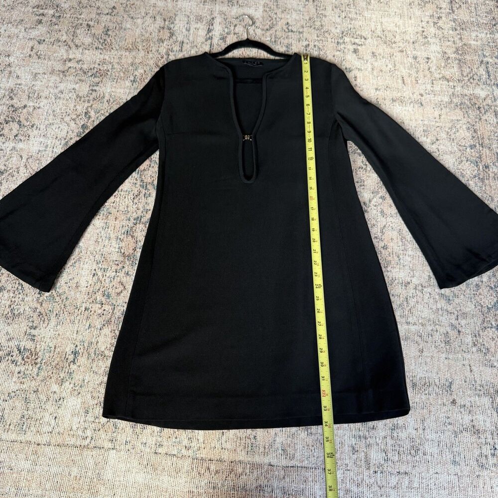Vintage Gucci by Tom Ford Black Tunic Dress Womens Size 40 - Picture 6 of 16